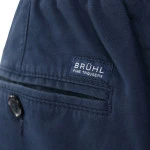 Bruhl Gustav Elastische Taille Broek | Indigo | www.pietkoopmans.nl