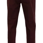 Bruhl Gustav Elastische Taille Broek | Bordeaux | www.pietkoopmans.nl