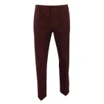Bruhl Gustav Elastische Taille Broek | Bordeaux | www.pietkoopmans.nl