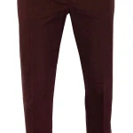 Bruhl Gustav Elastische Taille Broek | Bordeaux | www.pietkoopmans.nl