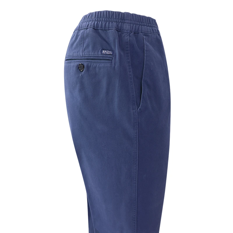 Bruhl Gustav Elastische Taille Broek | Blauw | www.pietkoopmans.nl