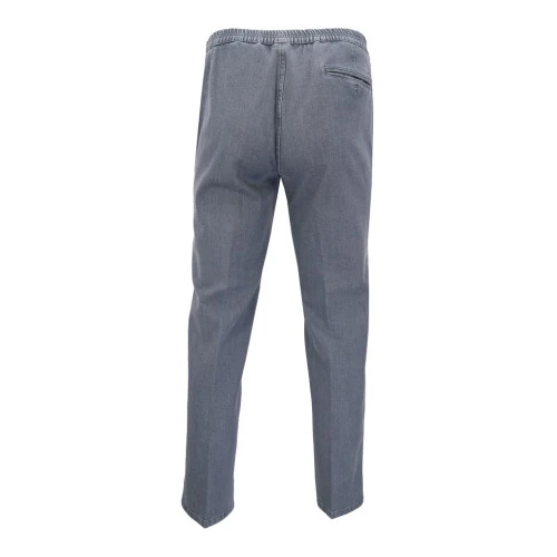 Bruhl Elastische Taille Jeans | Grijs | www.pietkoopmans.nl