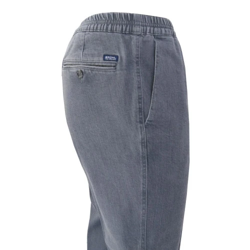 Bruhl Elastische Taille Jeans | Grijs | www.pietkoopmans.nl