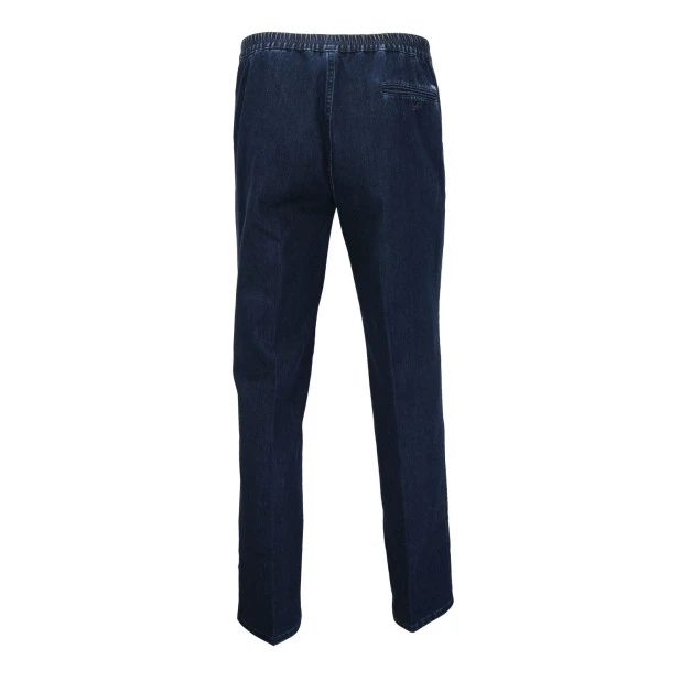 Bruhl Elastische Taille Jeans | Denim Blauw | www.pietkoopmans.nl