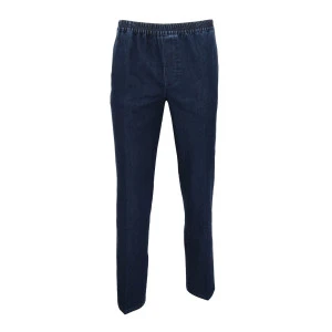 Bruhl Elastische Taille Jeans | Denim Blauw