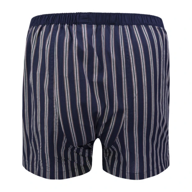 Bugatti American Boxershort | Navy Camel Gestreept | www.pietkoopmans.nl