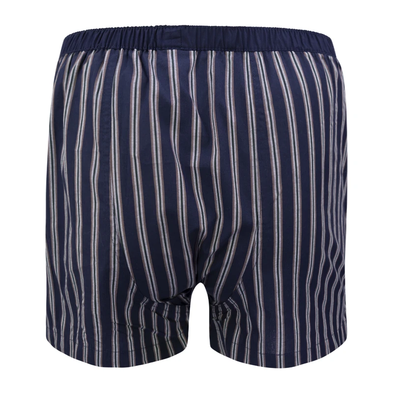 Bugatti American Boxershort | Navy Camel Gestreept | www.pietkoopmans.nl