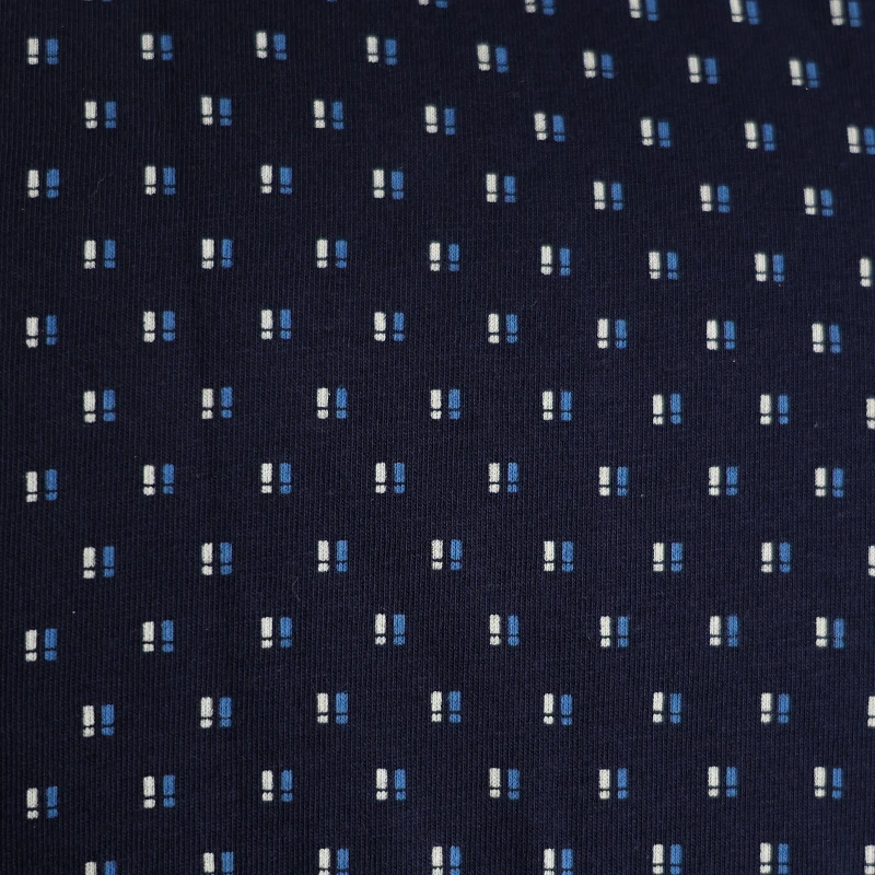 Bugatti Heren Pyjama | Marine Geprinte Broek | www.pietkoopmans.nl