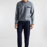 Bugatti Heren Pyjama | Jeans Print | www.pietkoopmans.nl
