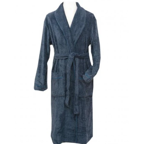 Bugatti Sauna Badjas | Blauw | www.pietkoopmans.nl