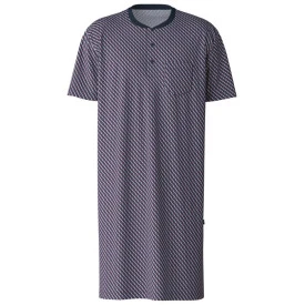 Calida Nachthemd Korte Mouw | Bordeaux Print