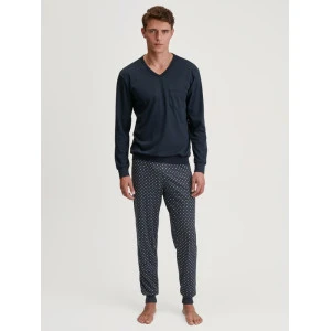 Calida Pyjama Tricot | Marine Print