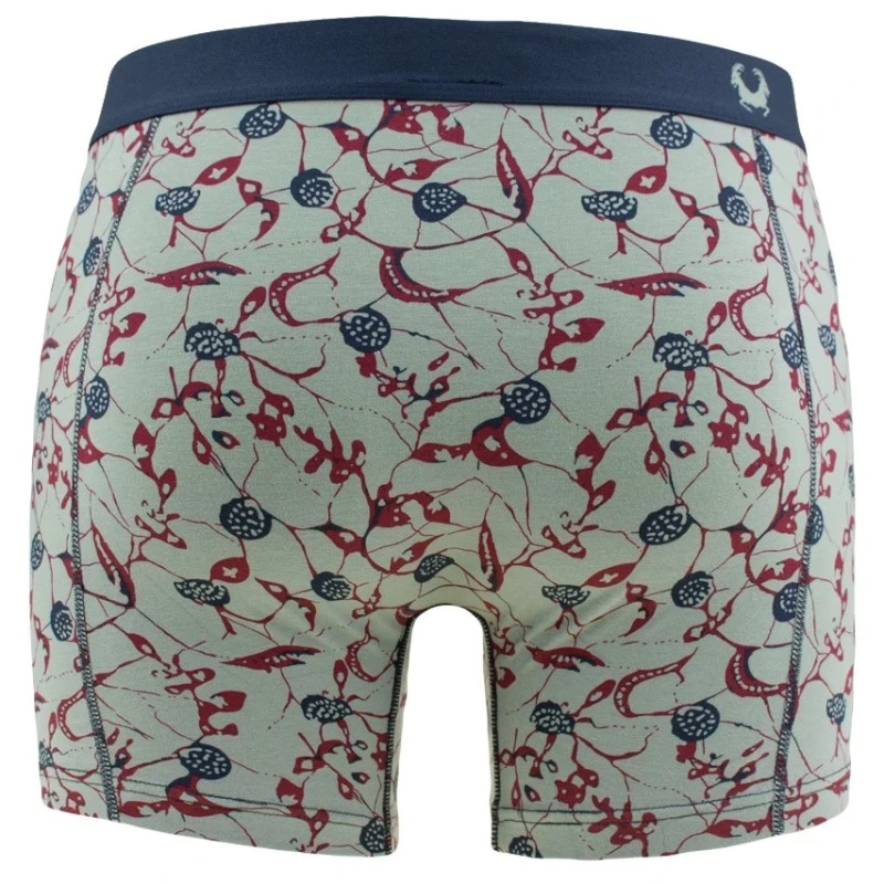 Cavello Boxershort | Batik Olijf | www.pietkoopmans.nl