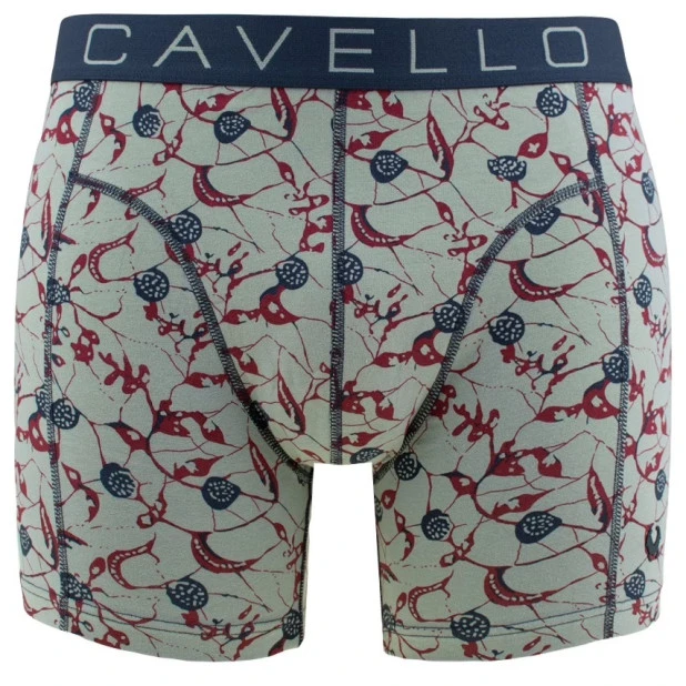 Cavello Boxershort | Batik Olijf | www.pietkoopmans.nl
