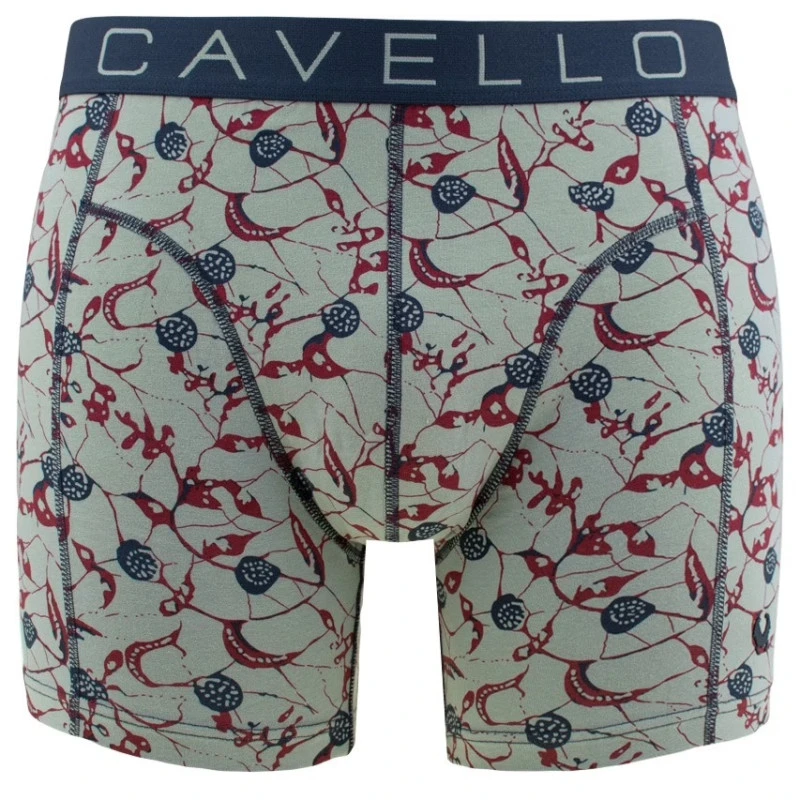 Cavello Boxershort | Batik Olijf | www.pietkoopmans.nl