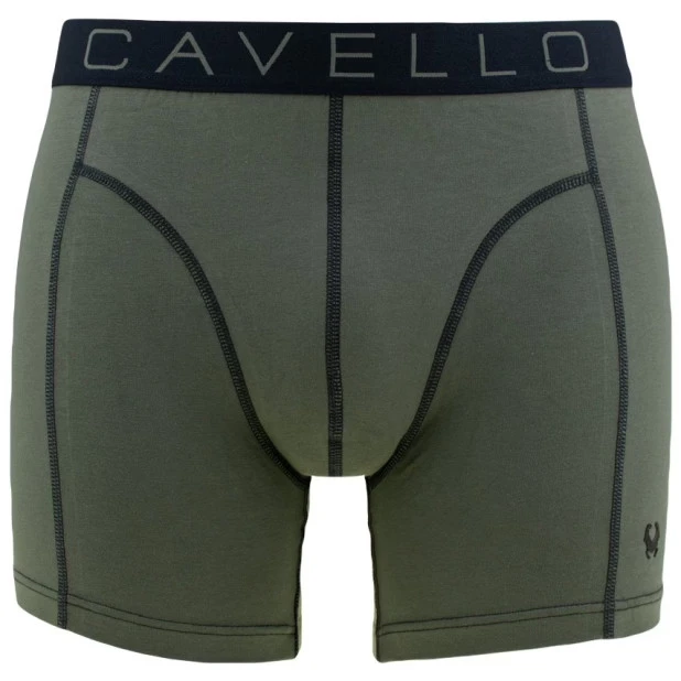 Cavello Boxershort | Uni Olijf | www.pietkoopmans.nl