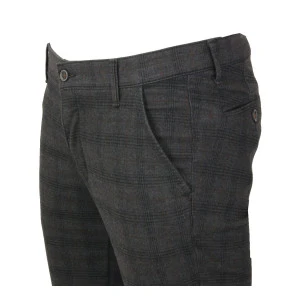  Club of Comfort Chino Broek | Grijs Geruit