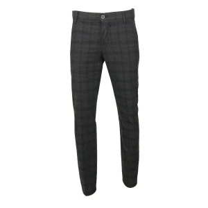  Club of Comfort Chino Broek | Grijs Geruit