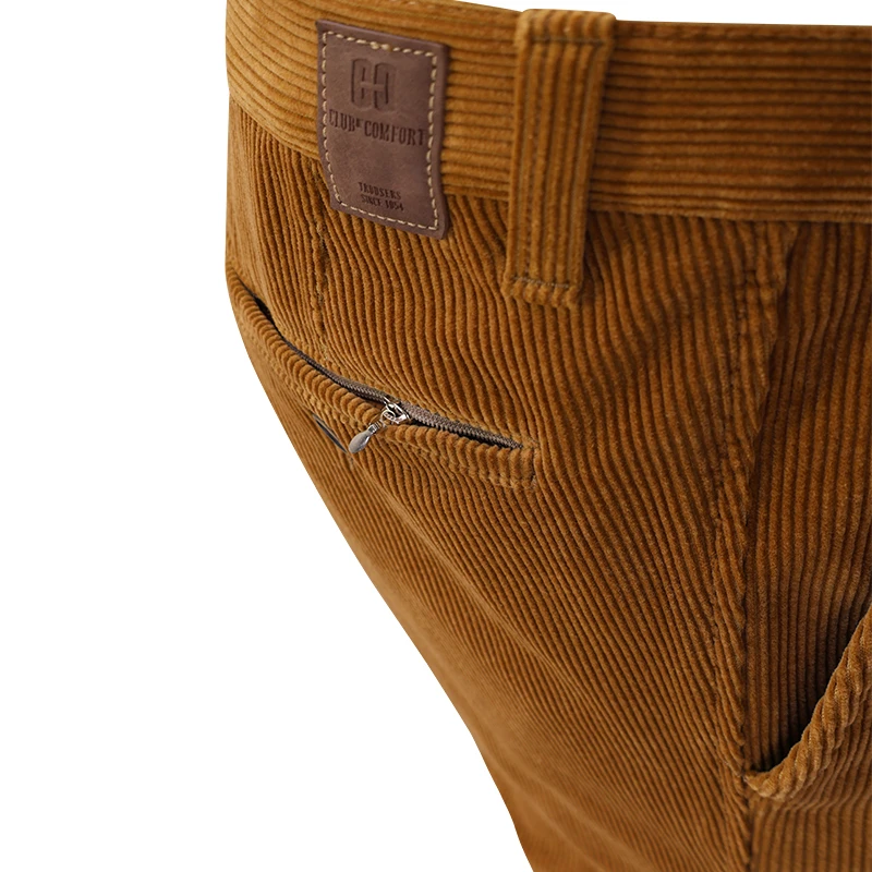 Club of Comfort Chino ribbroek | Camel | www.pietkoopmans.nl