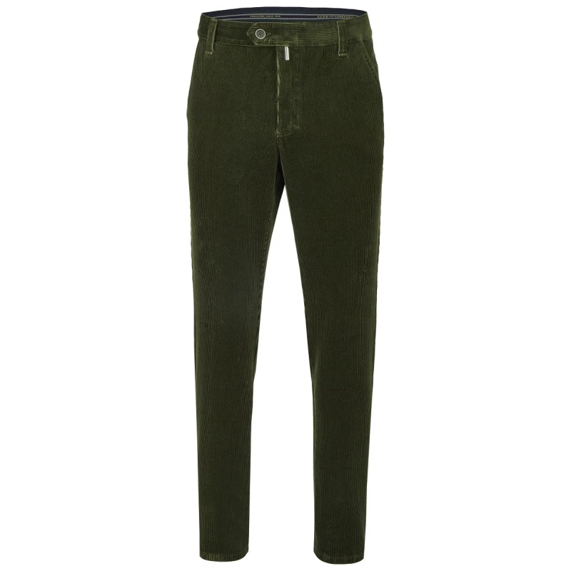 Club of Comfort Chino ribbroek | Groen | www.pietkoopmans.nl