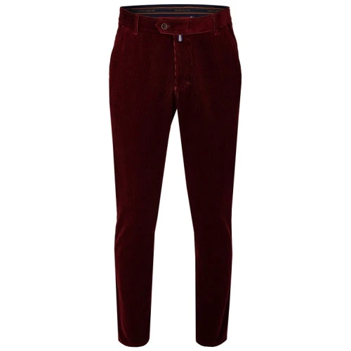 Club of Comfort Chino ribbroek | Bordeaux | www.pietkoopmans.nl