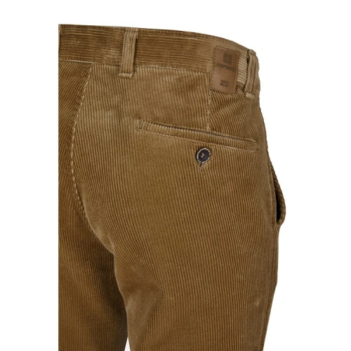Club of Comfort Chino ribbroek | Camel | www.pietkoopmans.nl
