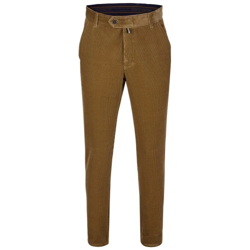 Club of Comfort Chino ribbroek | Camel | www.pietkoopmans.nl