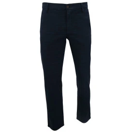  Club of Comfort Chino Broek | Marine Geruit