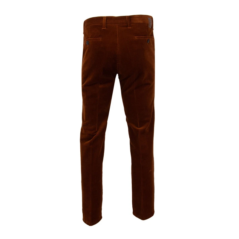 Club of Comfort Chino ribbroek | Cognac | www.pietkoopmans.nl