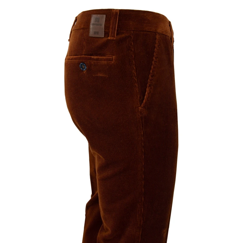Club of Comfort Chino ribbroek | Cognac | www.pietkoopmans.nl