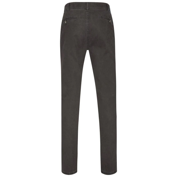 Club of Comfort Chino Winter Broek | Grijs | www.pietkoopmans.nl