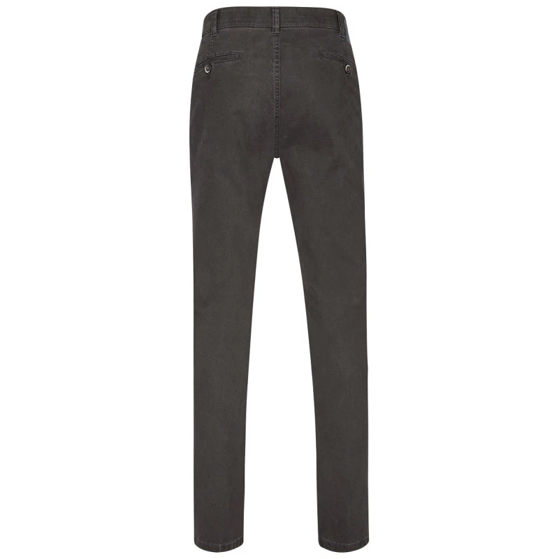 Club of Comfort Chino Winter Broek | Grijs | www.pietkoopmans.nl