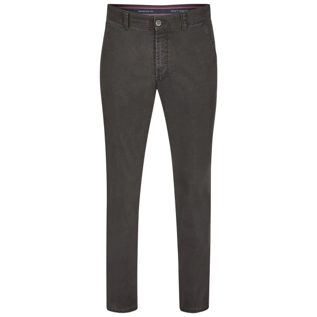 Club of Comfort Chino Winter Broek | Grijs | www.pietkoopmans.nl
