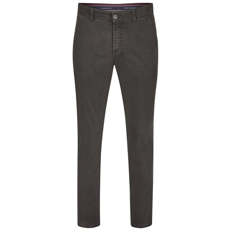 Club of Comfort Chino Winter Broek | Grijs | www.pietkoopmans.nl
