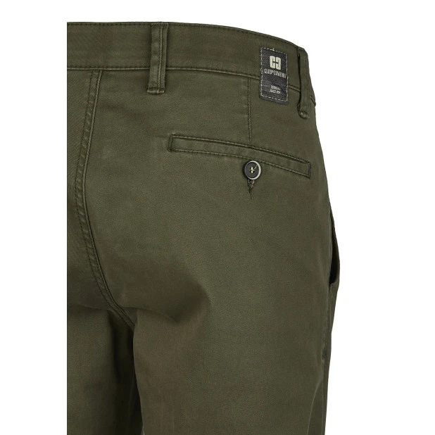 Club of Comfort Chino Winter Broek | Groen | www.pietkoopmans.nl