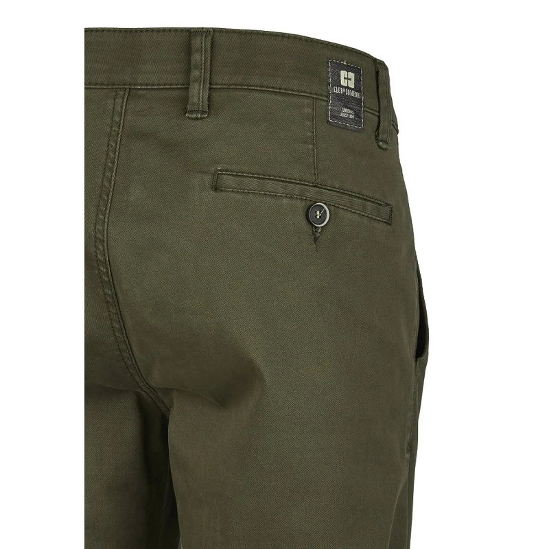 Club of Comfort Chino Winter Broek | Groen | www.pietkoopmans.nl