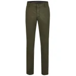 Club of Comfort Chino Winter Broek | Groen | www.pietkoopmans.nl