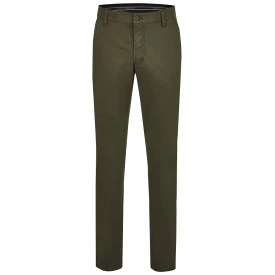 Club of Comfort Chino Winter Broek | Groen