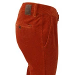 Club of Comfort Chino ribbroek | Warm Oranje | www.pietkoopmans.nl