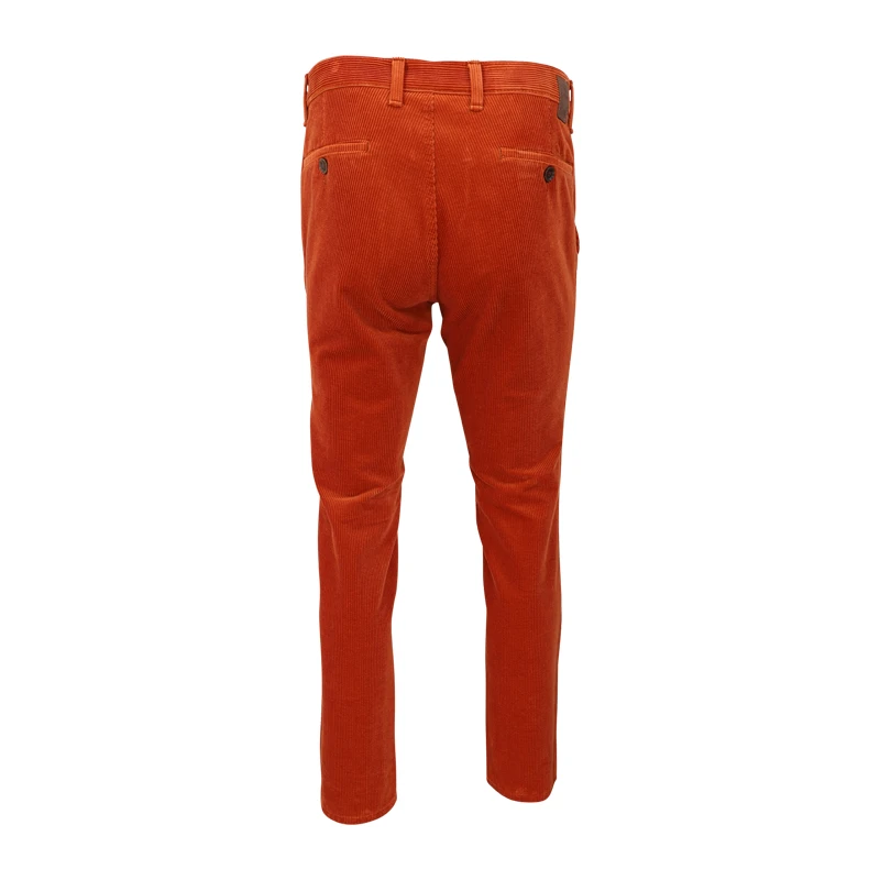 Club of Comfort Chino ribbroek | Warm Oranje | www.pietkoopmans.nl