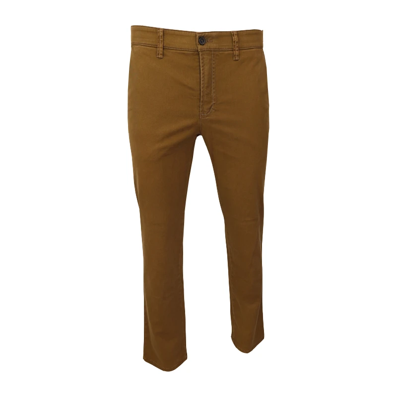 Club of Comfort Chino Winter Broek | Wiskey | www.pietkoopmans.nl