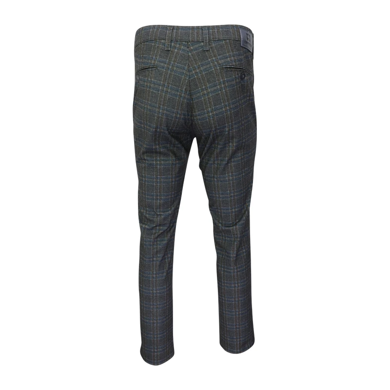 Club of Comfort Winter Chino | Bruin Geruit | www.pietkoopmans.nl