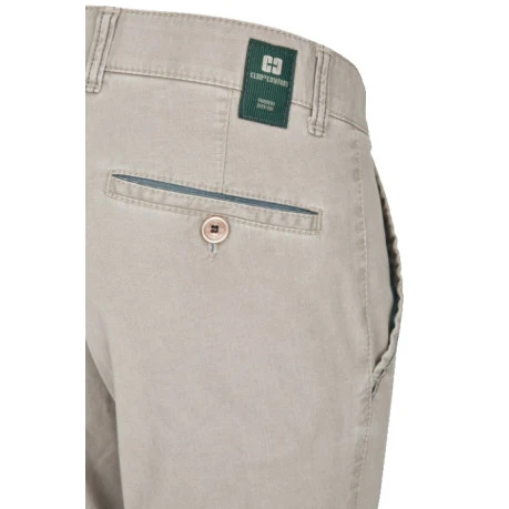 Club of Comfort Chino Broek | Beige | www.pietkoopmans.nl