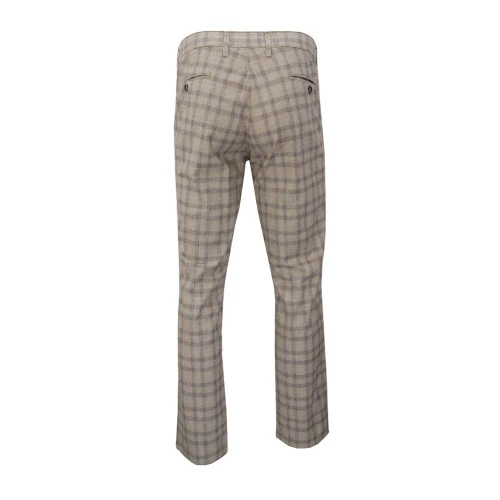 Club of Comfort Chino Phil | Zomers Geruit | www.pietkoopmans.nl