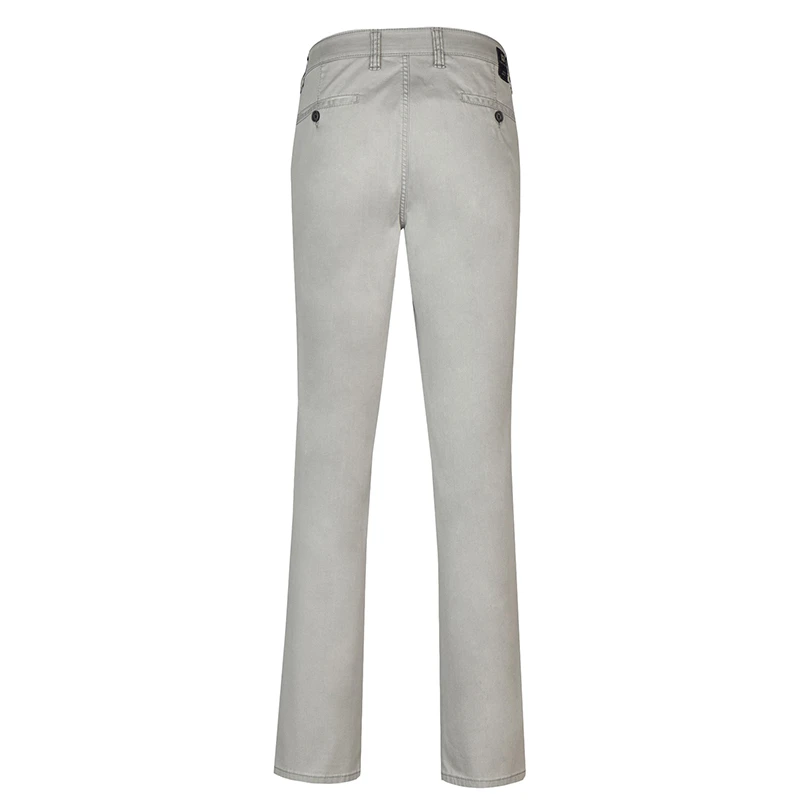 Club of Comfort Chino Broek | Lichtgrijs | www.pietkoopmans.nl