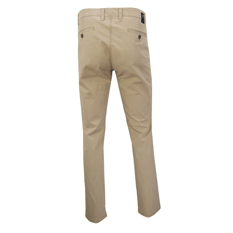 Club of Comfort Chino Broek | Zacht Camel | www.pietkoopmans.nl