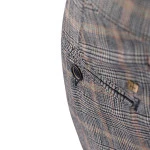 Club of Comfort Chino Broek | Linnen Geruit | www.pietkoopmans.nl