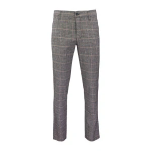  Club of Comfort Chino Broek | Linnen Geruit