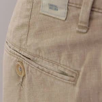 Club of Comfort Chino Broek | Linnen Beige | www.pietkoopmans.nl