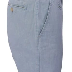 Club of Comfort Chino Broek | Linnen Blauw | www.pietkoopmans.nl